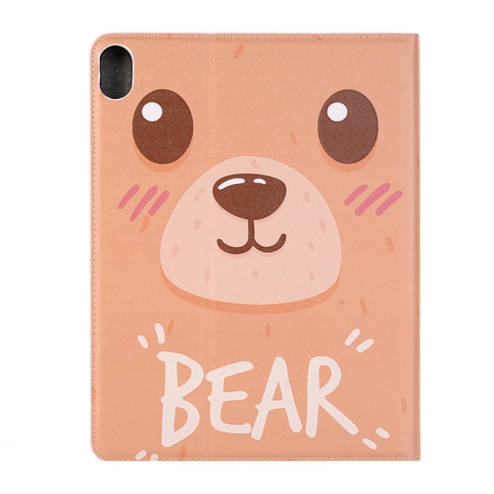 Защитен калъф Felman, за iPad Pro 11 инча 2018 и 2020, тип книга, екологична кожа, кафяв