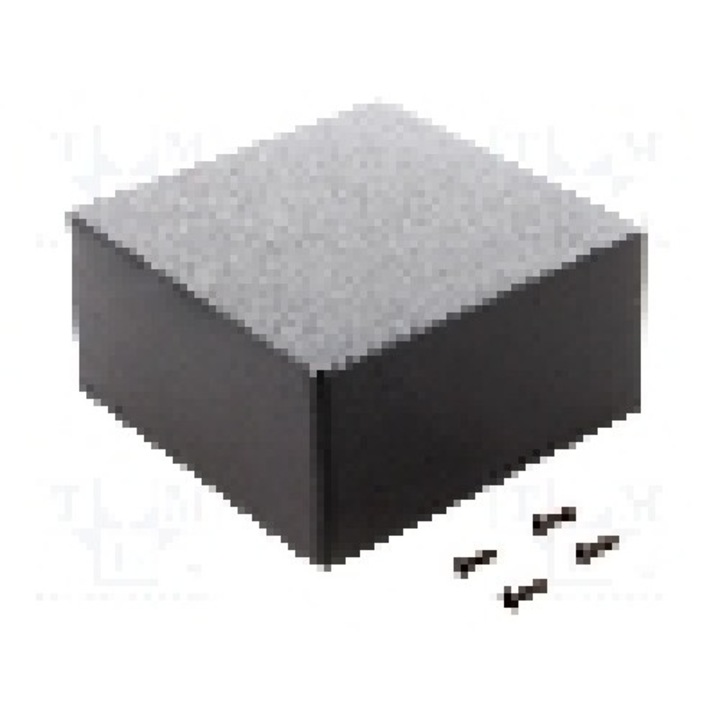 Carcasa aluminiu, 120mmx120mmx55mm, IP54, HAMMOND - 1590UBK