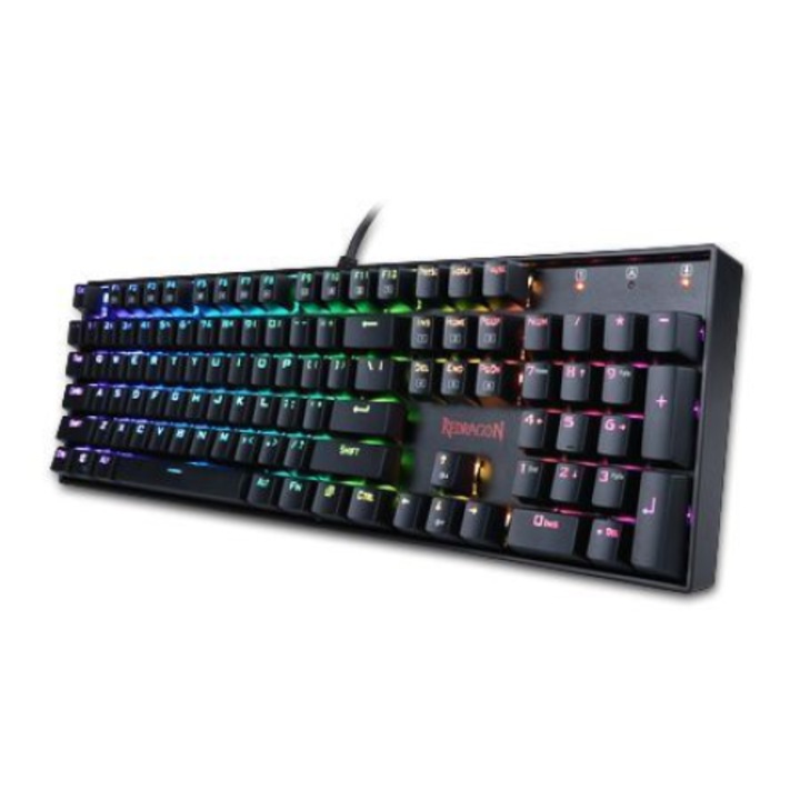 Tastatura, Redragon, RGB, Negru