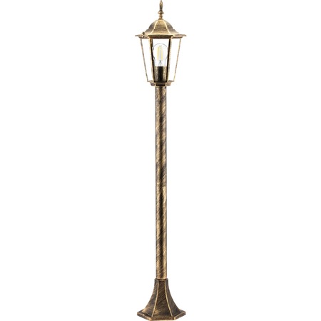 Stalp de exterior pentru gradina, BELLIS, E27, 1m, Patina, LUMILED