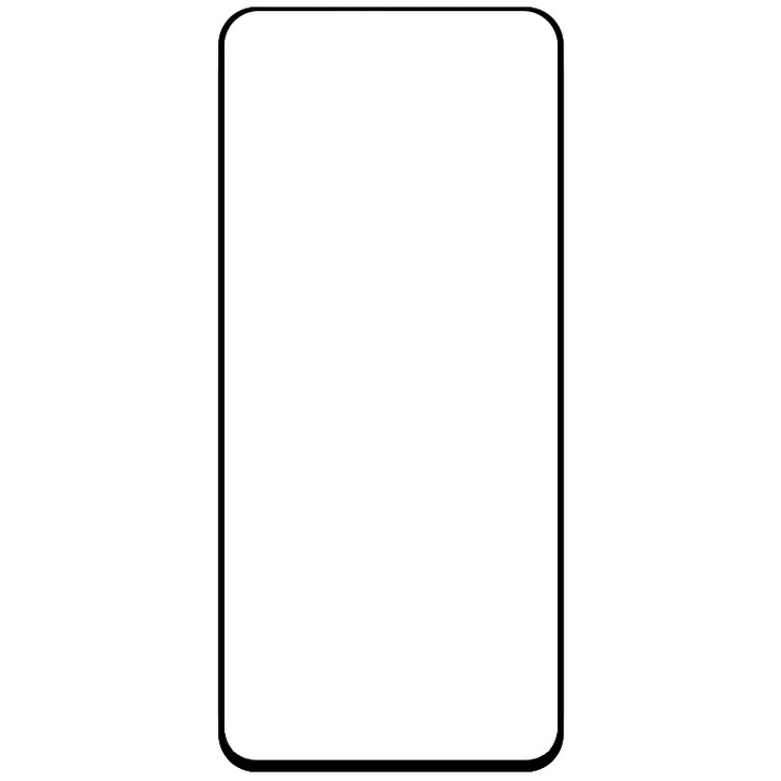 Протектор за Samsung Galaxy A52s 5G A528 / A52 5G A526 / A52 A525, закалено стъкло, пълно залепване, 9D, черен