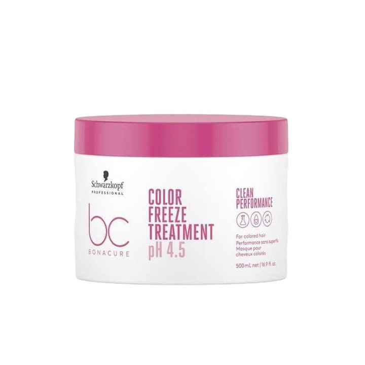 Schwarzkopf Professional BC Bonacure Color Freeze Treatment pH 4.5 Clean Performance masca protectoare pentru par vopsit si cu suvite 500 ml