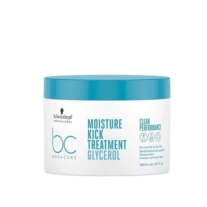 Tratament masca pentru par, Schwarzkopf Professional Bc Bonacure Moisture Kick, 500 ml