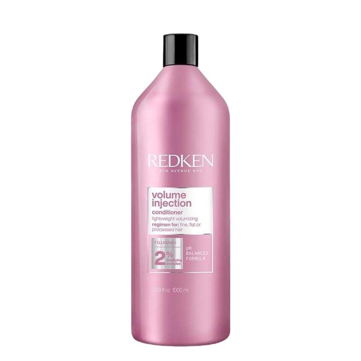Balsam par subtire, Redken, 1000 ml, Roz