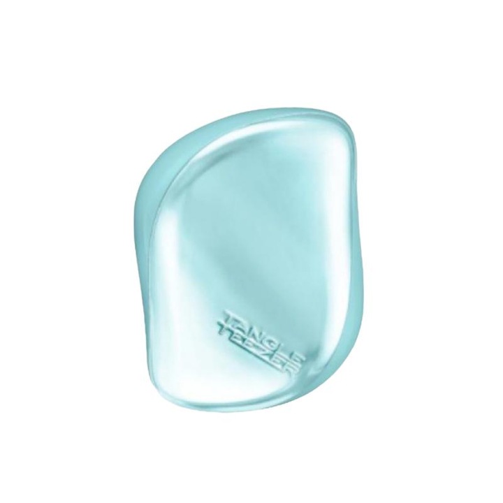 Tangle Teezer Compact Styler Teal Matte Chrome perie de par