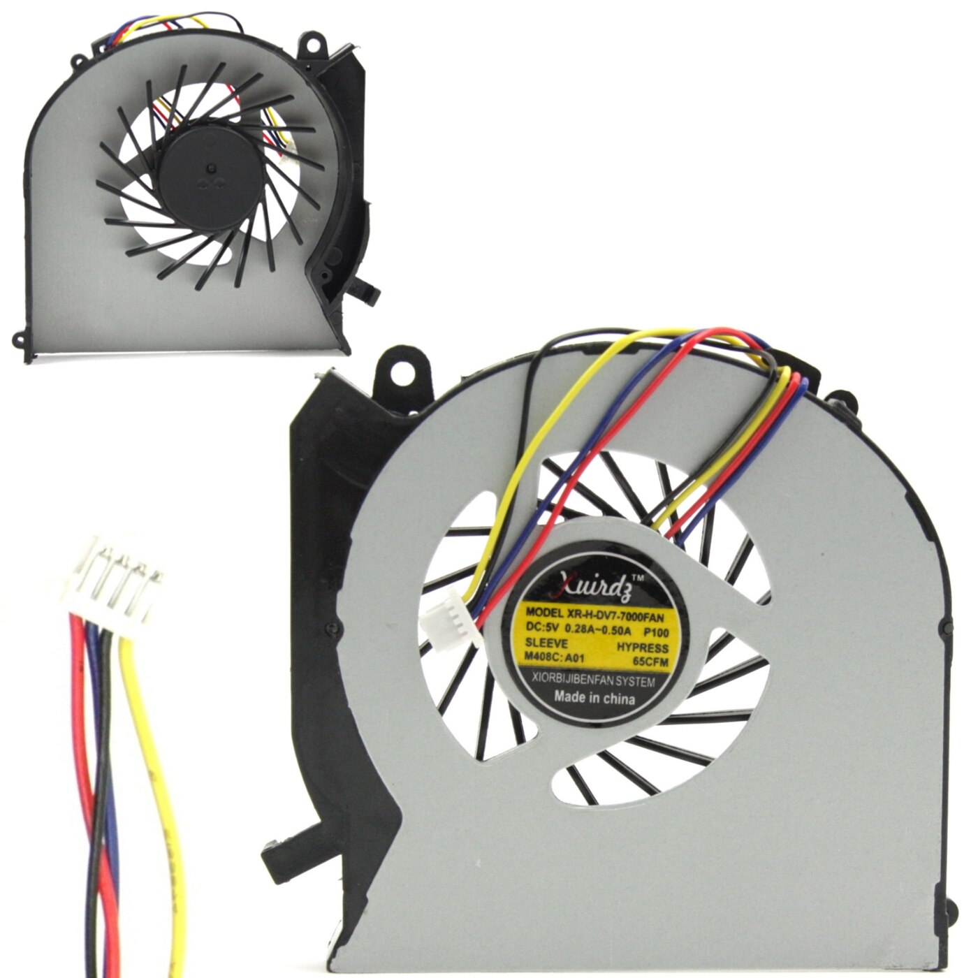 Ventilateur CPU Pour HP Pavilion DV7-6116TX, DV7-6000 – Refroidissement Performant