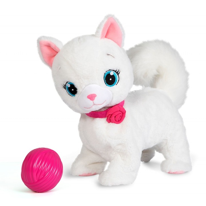 Pisicuta de plus, Plastic, IMC, Alb