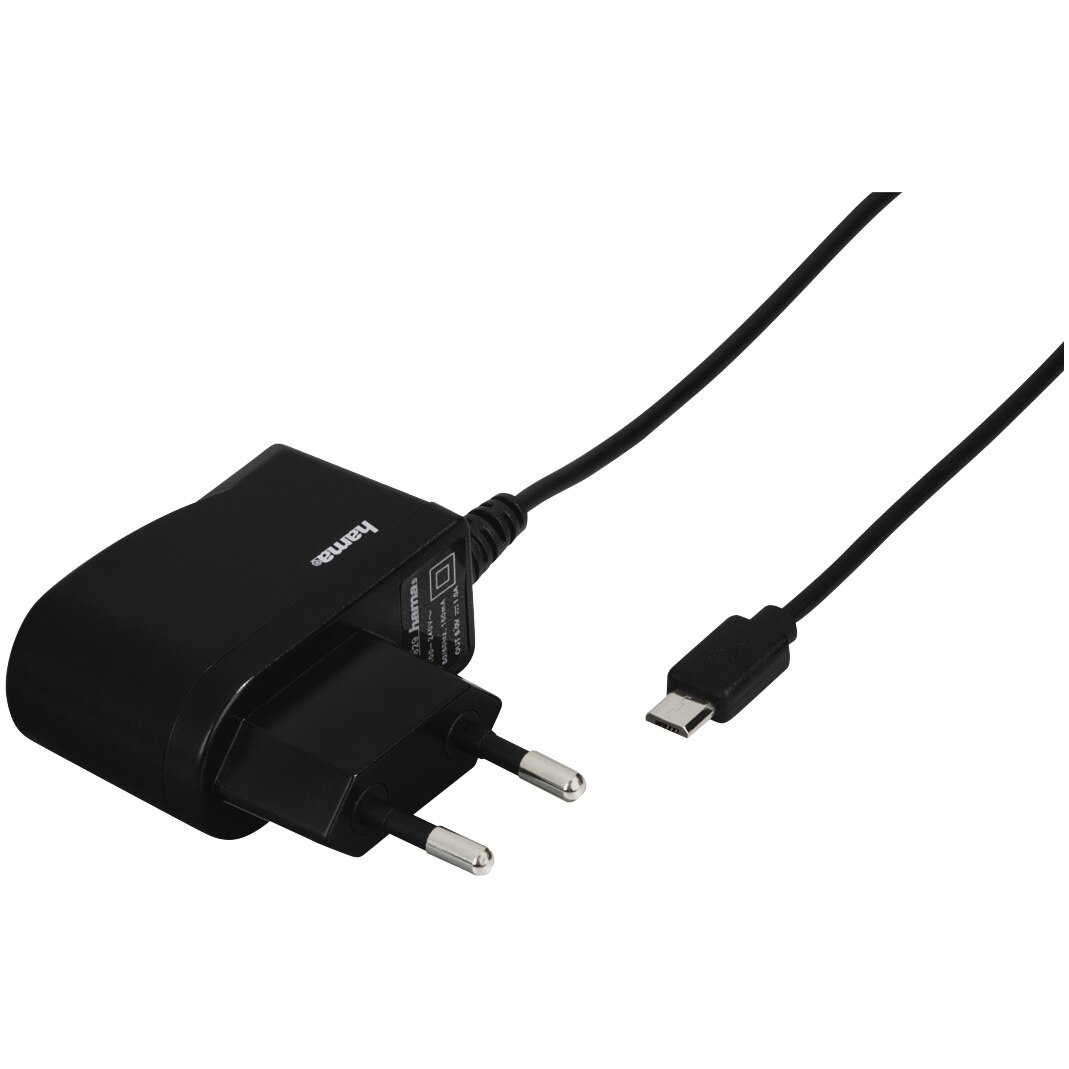 Incarcator HAMA, micro USB, 1 A, black