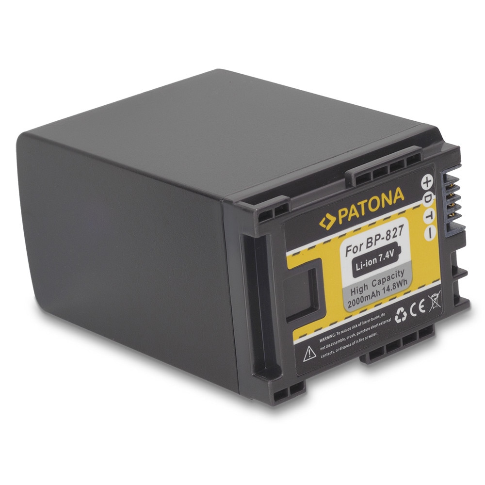 PATONA | Acumulator tip Canon BP-827