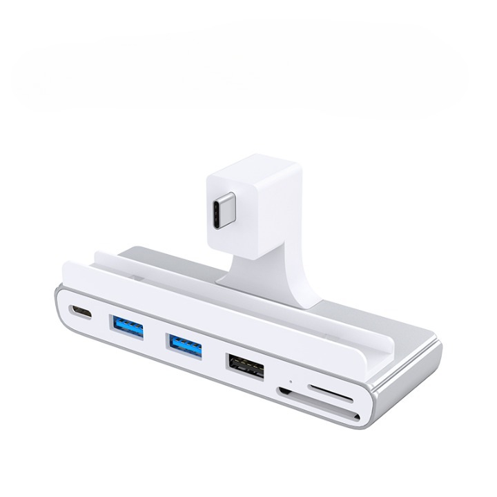 Hub USB Type-C 7 in 1, USB 3.0 5Gbps, SD/TF, USB C, Compatibil iMac 2021 24inch