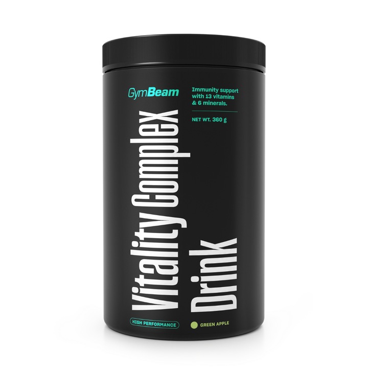 Vitality Complex Drink, GymBeam, 360 g, mango-maracuja