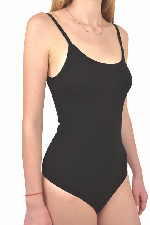 Body tip maiou chilot clasic, Negru