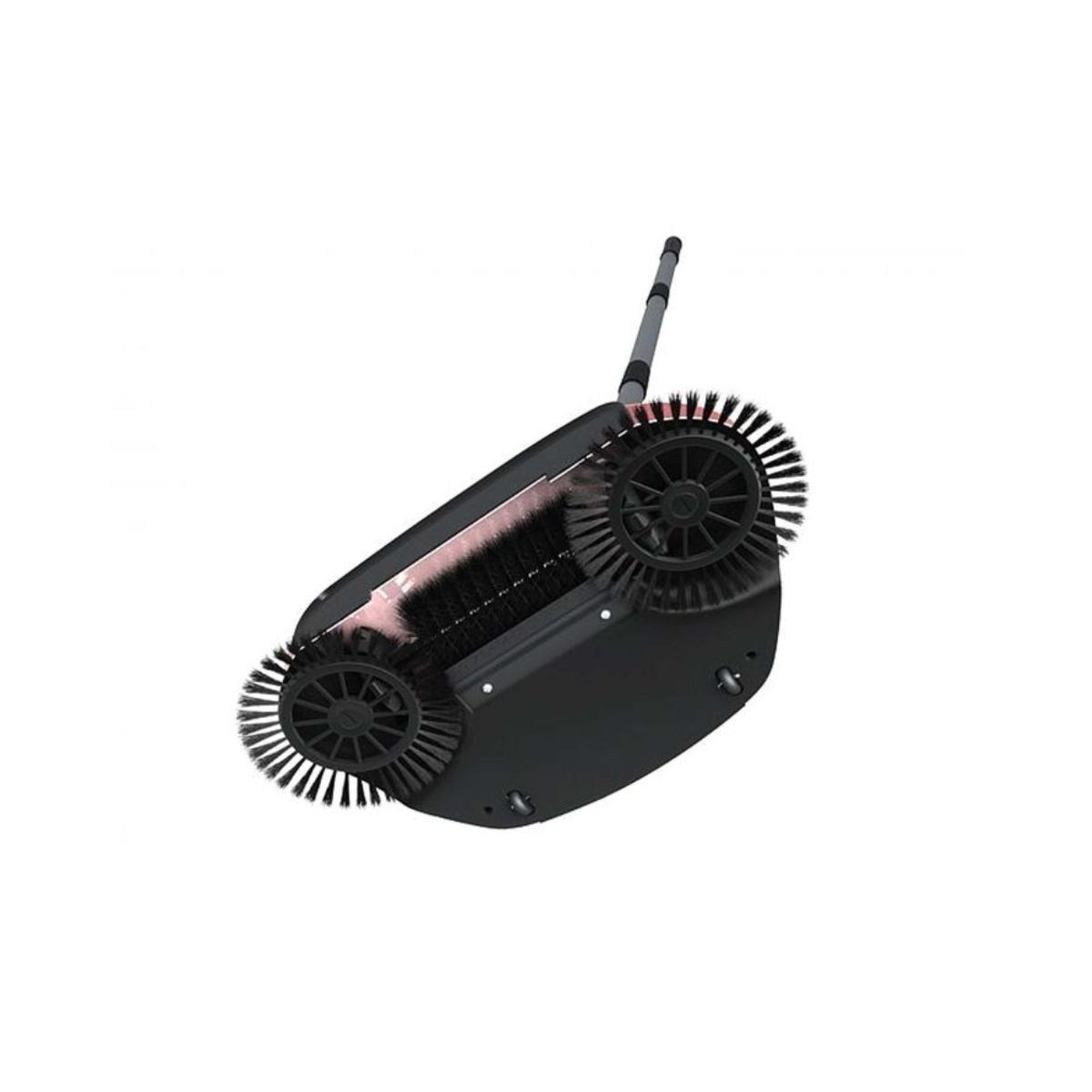 Matura cu perii rotative Sandy EF1 crom/ roz