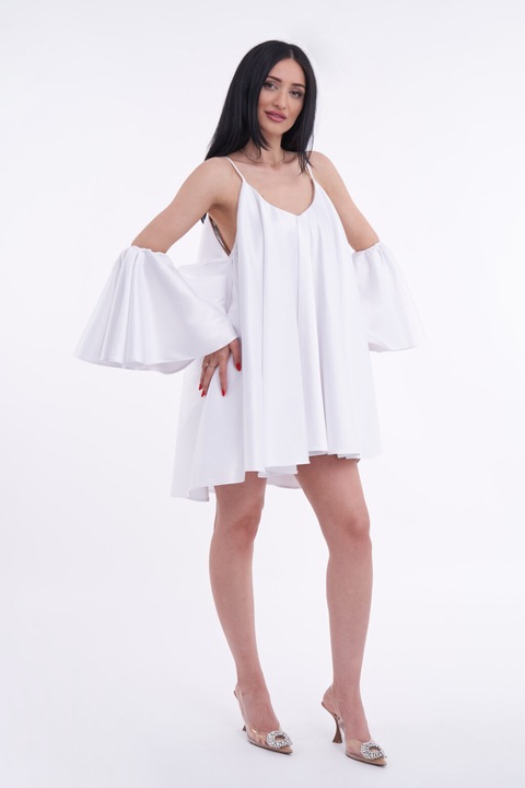 Rochie Alba Ivy, Alb