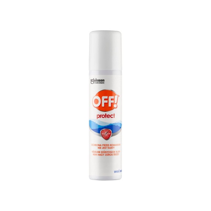 Spray impotriva tantarilor, OFF!, 100ml, Alb