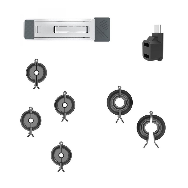 Set 8in1 accesorii pentru Steam Deck si Nintendo Switch Oled / JYS-SD015 / JYS