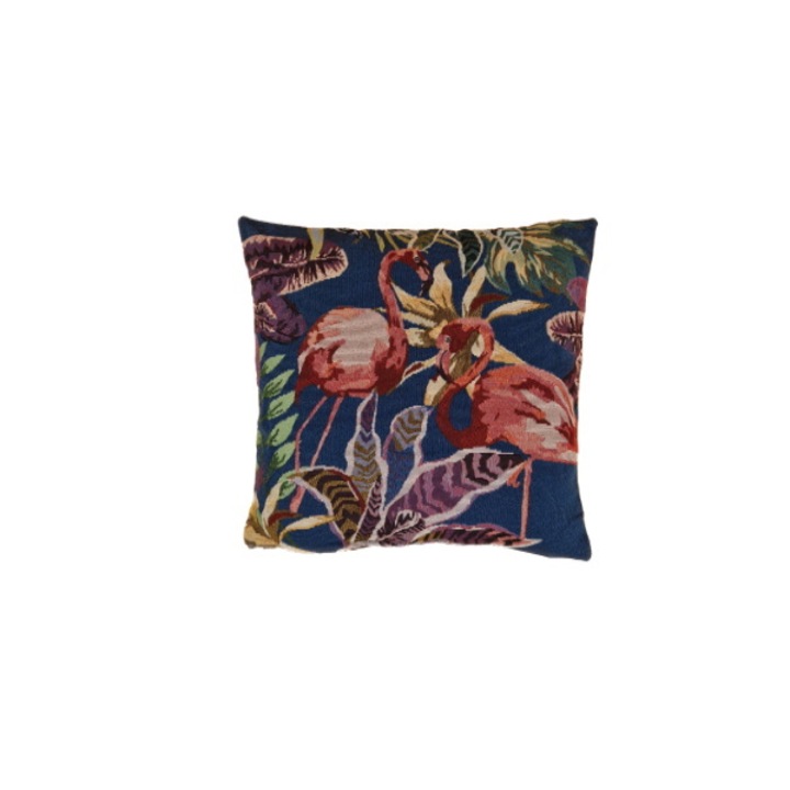 Perna flamingo flori/bleumarin