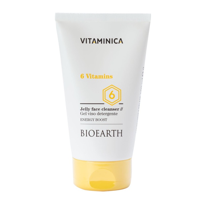 Gel de curatare fata cu 6 vitamine, 150ml – Vitaminica Bioearth
