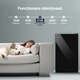 Frigider cu o usa STARCREST SF-91GLS-BKE Clasa E, Capacitate 91L, Iluminare interioara, H 83 cm, Sticla Neagra