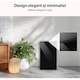 Frigider cu o usa STARCREST SF-91GLS-BKE Clasa E, Capacitate 91L, Iluminare interioara, H 83 cm, Sticla Neagra