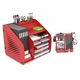 Organizator pentru birou Tria, XL, MDF, rosu