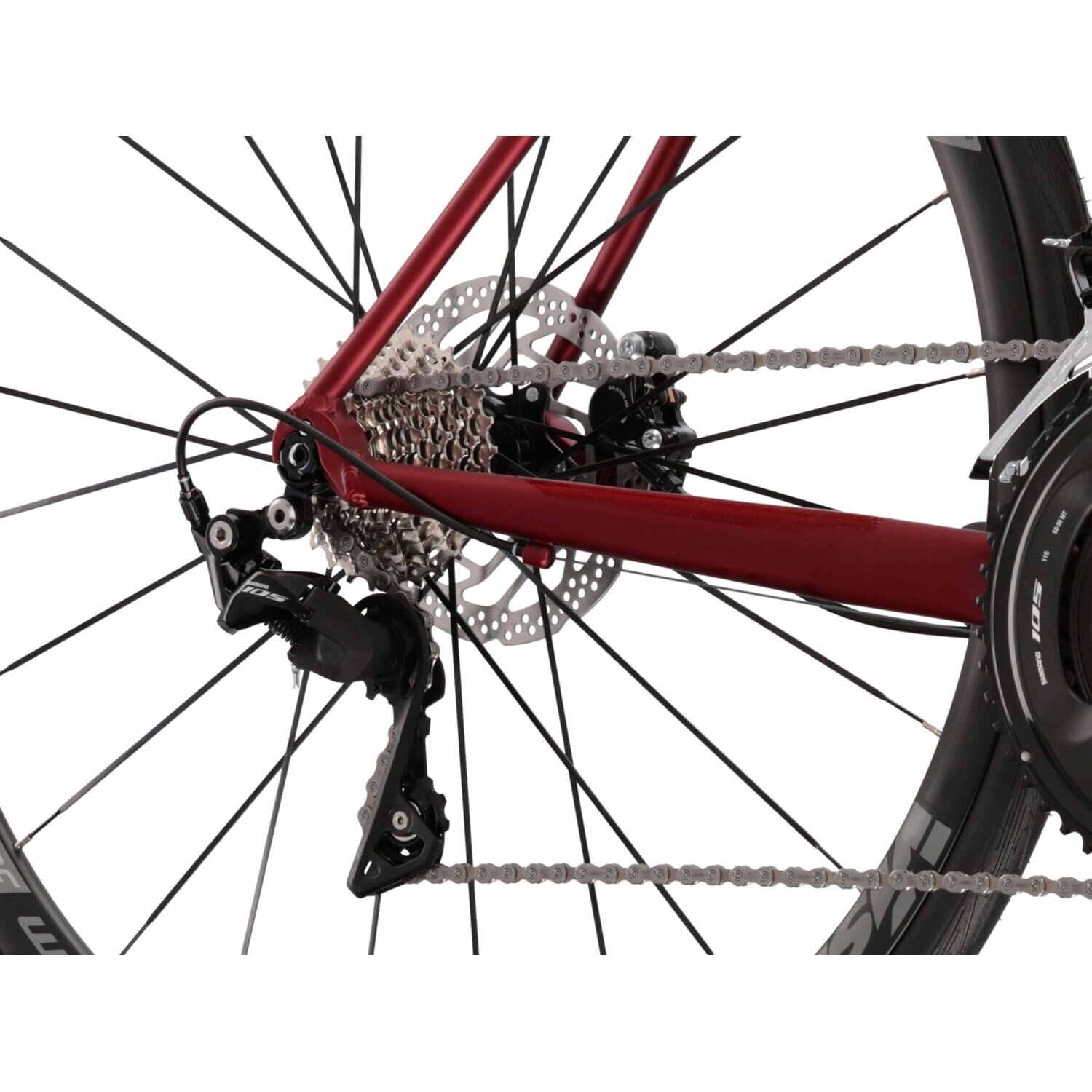 Bicicleta de drum, KROSS, Vento 5.0, 21", 28", Rosu eMAG.ro