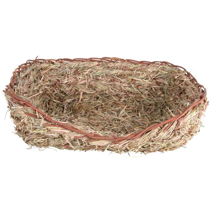 Тревно легло за зайци, Trixie, 100% естествен материал, 33x12x26см, Кафяв