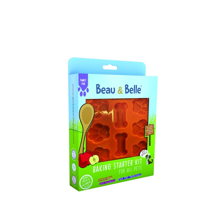 Recompense pentru caini, Krause&Doggy, BAKING STARTER KIT FOR ALL PETS, 65 g