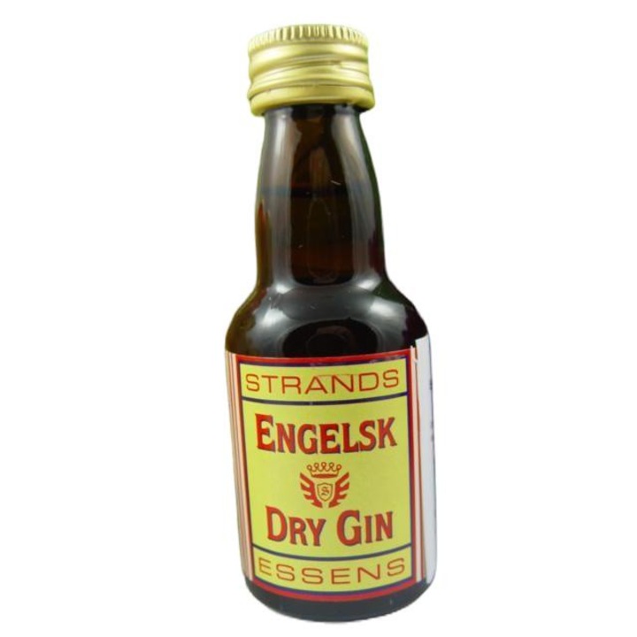 Esenta Engelsk Dry Gin pentru alcool, Strands