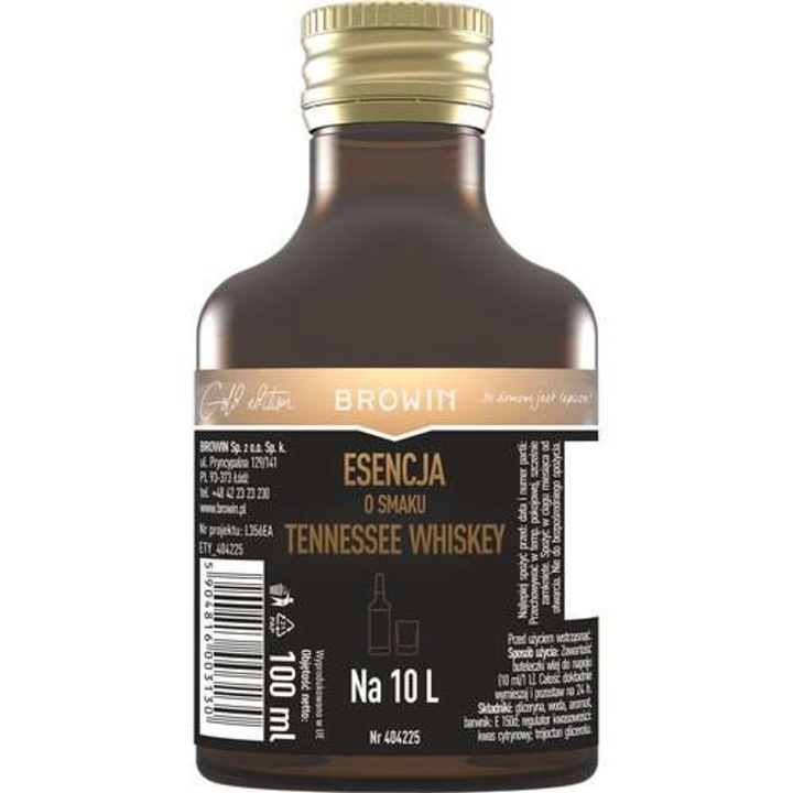 Esenta pentru bauturi, Browin, Whiskey Tennessee, 100 ml