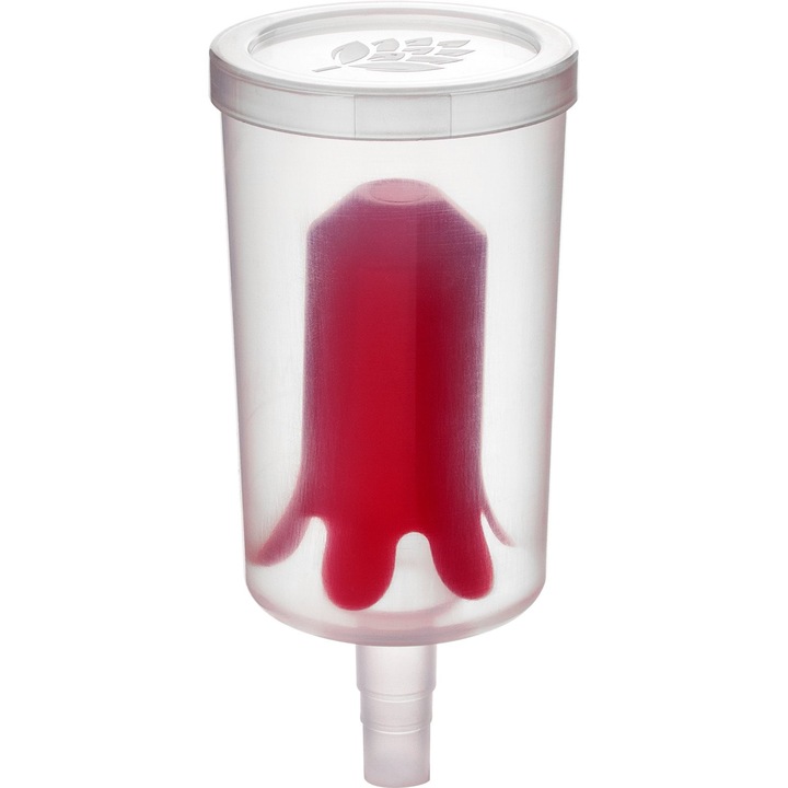 Pipa de fermentare, Browin, Rosu\ Trnasparent,