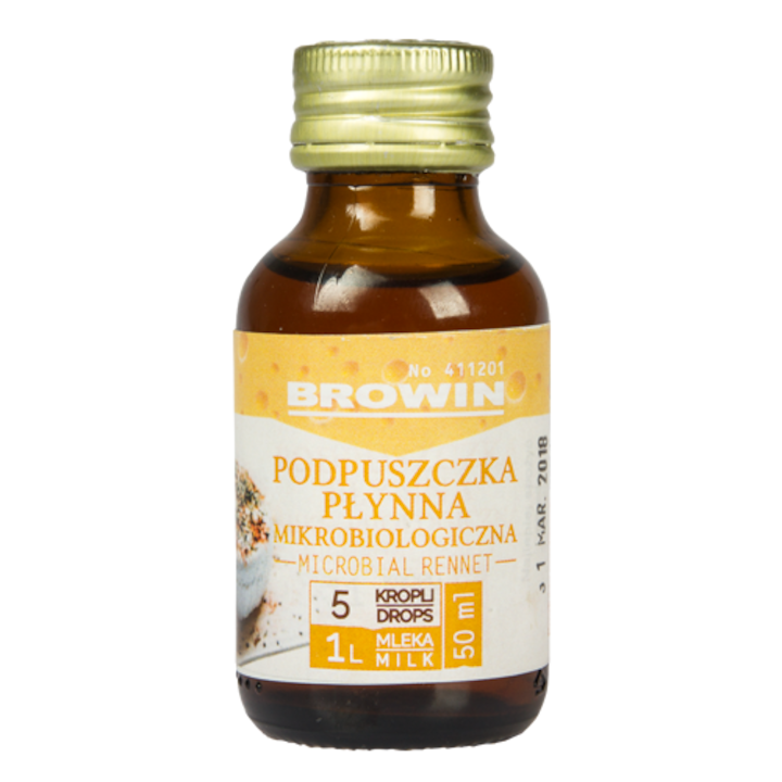 Intaritor pentru productia de branzeturi, Browin, 50 ml, Multicolor