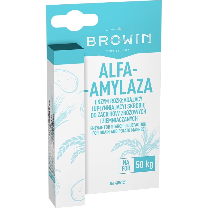 Alpha amilase lichida, Browin, 10 ml