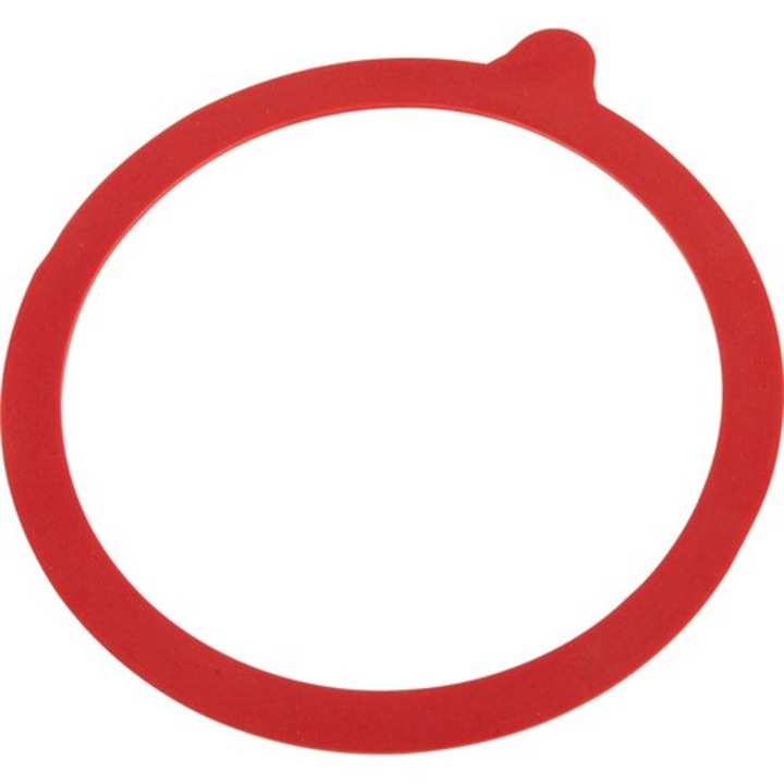 Set 20 Benzi elastice pentru borcane, Browin, 110 mm, Rosu