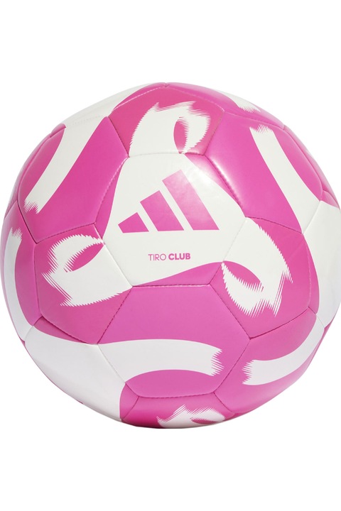 Futball labda, Adidas, fehér/rózsaszín, 4