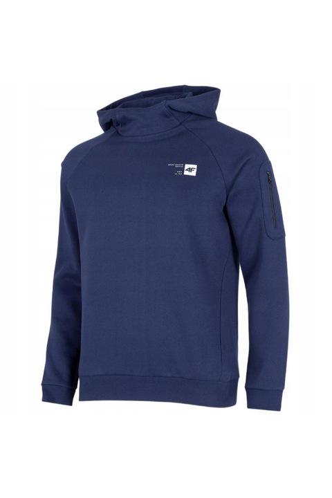 Bluza barbati, 4F, Bumbac, Albastru, L