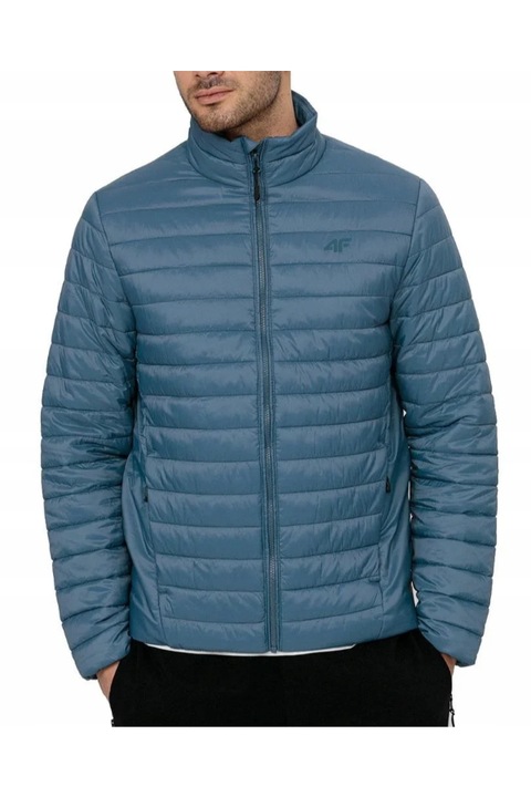 Férfi kabát, 4F, poliamid, sötétkék 2, Tengerészkék, S