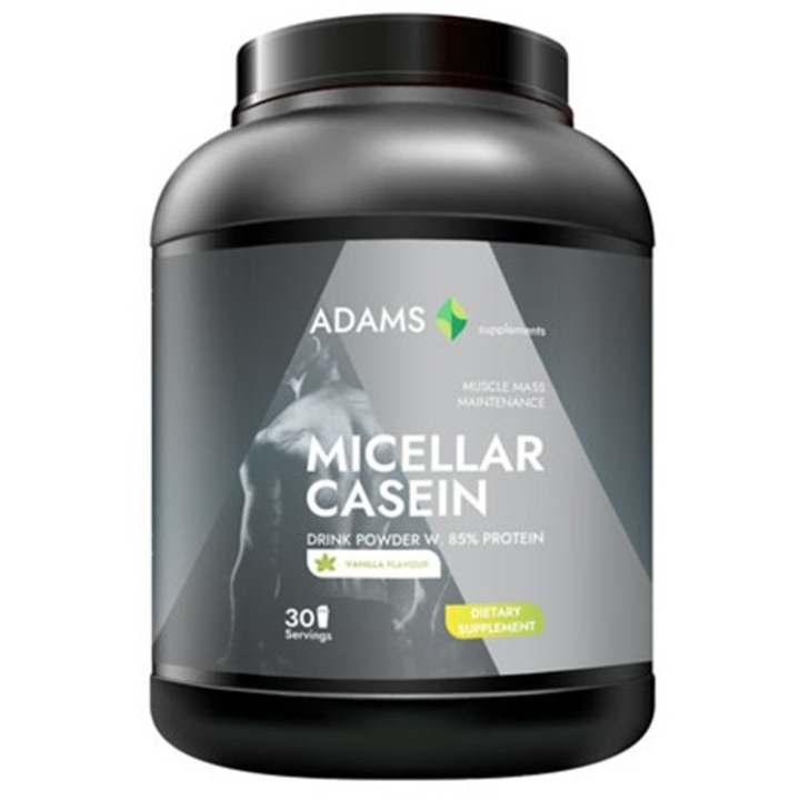 Micellás kazein (vanília), 908 gr, Adams