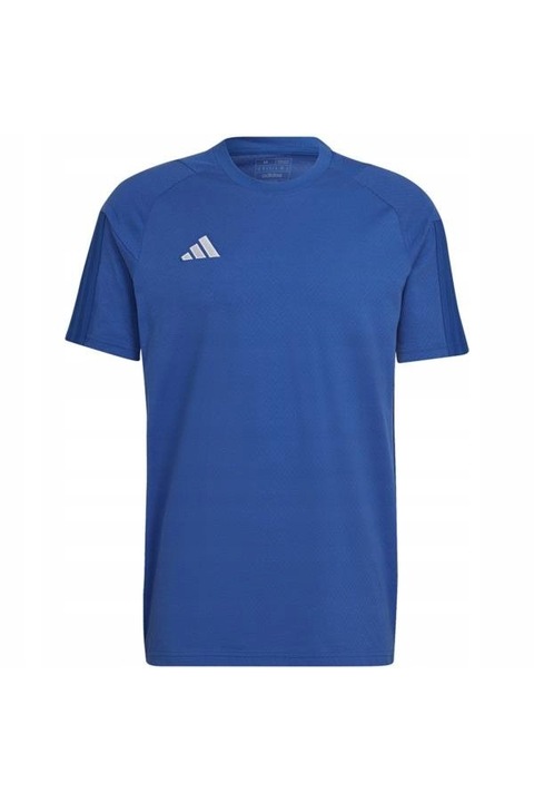 Férfi sportpóló, Adidas, pamut/poliészter, kék, S