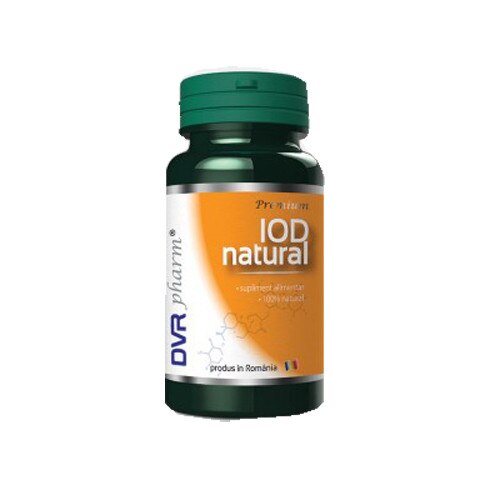 Supliment alimentar DVR Pharm Iod Natural 60 capsule