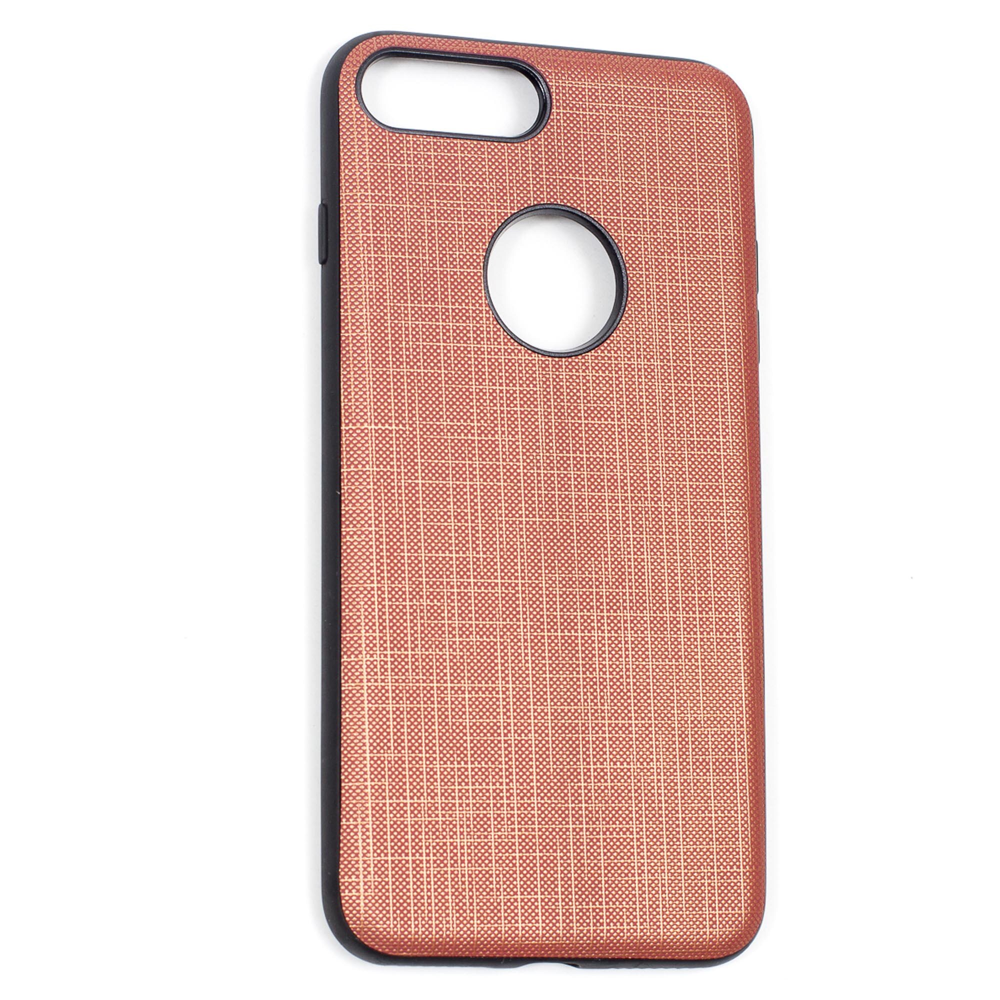 Husa Textil Magnetic, iPhone 7 Plus, Maro