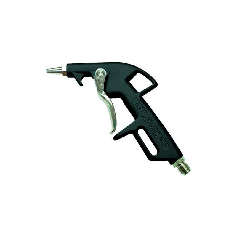 Pistol de suflat / desprafuit AsturoMEC PA/4N cu valva cu debit progresiv si corp din Nylon, Negru