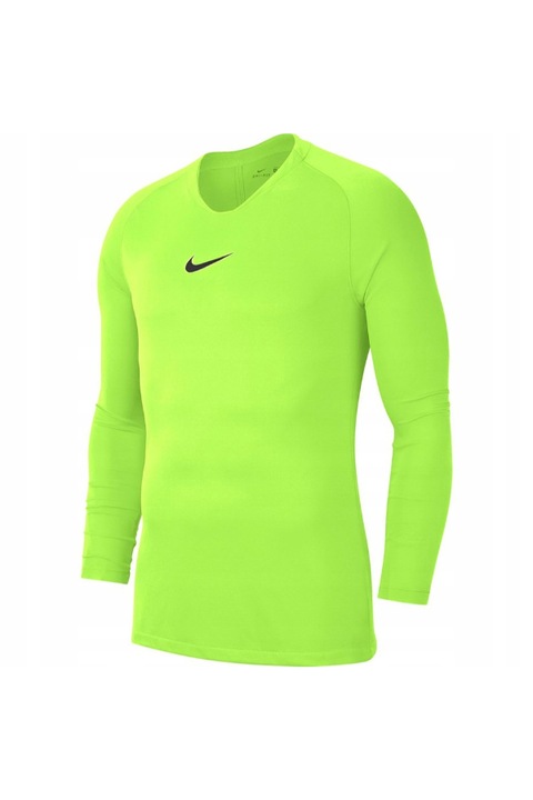 Мъжка спортна тениска, Nike, Полиестер, Dri-FIT, Лайм зелено, L