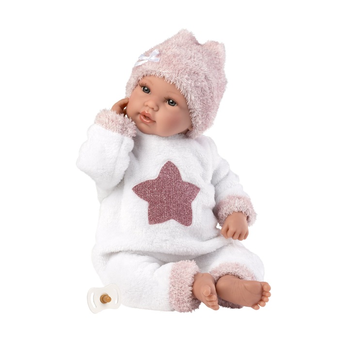 Кукла Llorens - Baby Star, Със звуци, 36 см