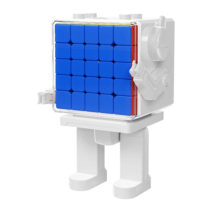 Joc de inteligenta, Cub Rubik Moyu Meilong 5, 5x5x5, MF8968, Cube + Roboti