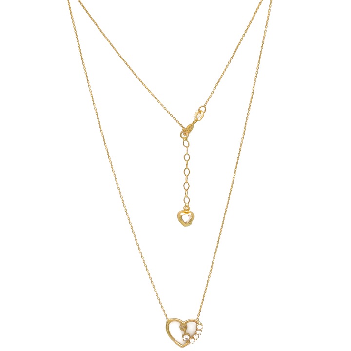 Colier cu Inima Aur 14k