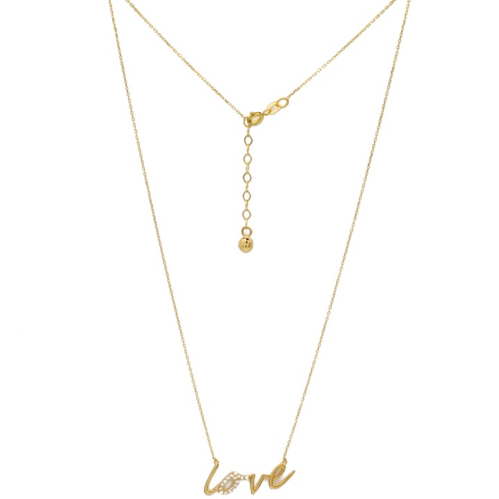 Colier Love Aur 14k