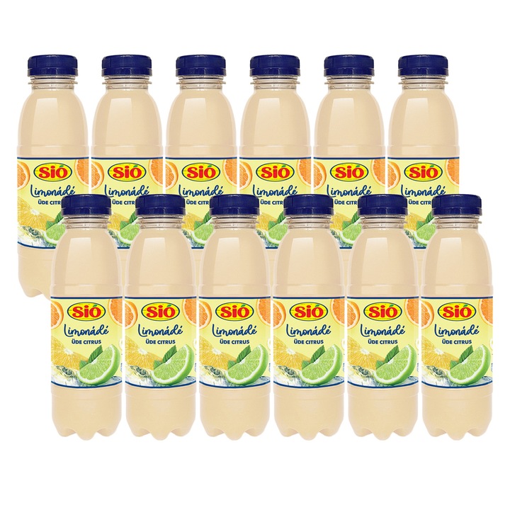 Sió Limonádé Üde Citrus, 12x0.4l