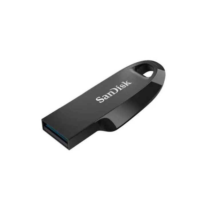 Memorie USB SanDisk Ultra Z550 3.2, 128GB, USB 3.1 Gen 1, Negru