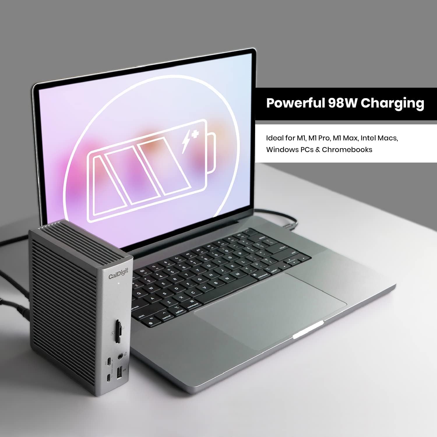 CalDigit TS4 Thunderbolt 4 Dock cu 18 porturi 98 W - Extindeti